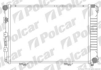 Радіатори охолодження 501408-1 Polcar фото 1