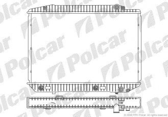 Купити 502608-4 Polcar - Радіатори охолодження