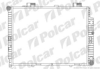 Радиаторы охлаждения 502108-4 Polcar фото 1