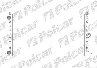 Радіатори охолодження 324008-4 Polcar фото 1