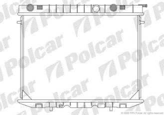 Купить 558008-1 Polcar - Радиаторы охлаждения