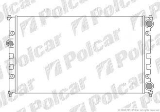 Радіатори охолодження 671308-3 Polcar фото 1