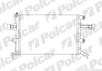 Купити 5508089 Polcar - Радіатори охолодження 550808-9
