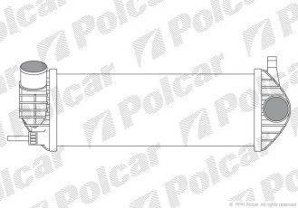 Купить 6062J82 Polcar - Радиаторы воздуха (Интеркулеры)
