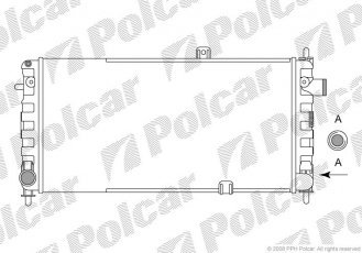 Купити 555108-2 Polcar - Радіатори охолодження