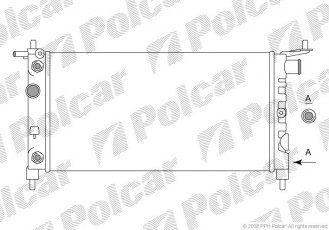 Купить 555508-8 Polcar - Радиаторы охлаждения