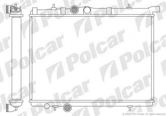 Купити 5723082 Polcar - Радіатори охолодження 545x380x18 A/P пайка КПП=M/A AC=  (+/-)  PEUGEOT 206 1360ccm TU3JP (P)