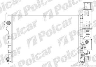 Купить 5765081 Polcar - Радиаторы охлаждения 576508-1