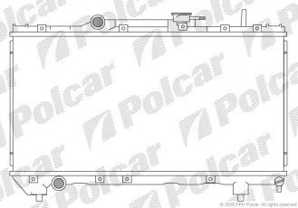 Купити 8122081 Polcar - Радіатор АКПП FORD COUGAR 98-99 MONDEO 2.5I 24V 95-97 4G32