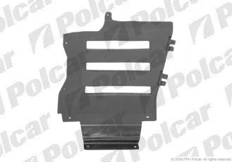 Купить 9041347 Polcar - Защита под двигатель левая сторона ABS+PCV MITSUBISHI VOLVO (ZJ)  904134-7