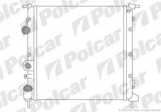 Купити 601508-6 Polcar - Радіатори охолодження