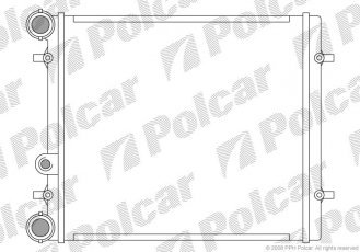 Радіатори охолодження 954108-1 Polcar фото 1