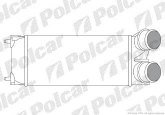 Купити 2337J81 Polcar - Радіатор повітря (інтеркулер)