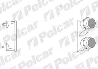 Купити 2351J8-1 Polcar - інтеркулер PSA BERLINGO/C4/308/3008/PARTNER Teepe 1.6Hdi