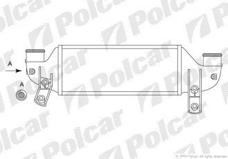 Купити 3201J8-1 Polcar - Радіатори повітря (Интеркулеры)