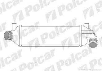 Купити 3247J8-2 Polcar - Радіатори повітря (Интеркулеры)