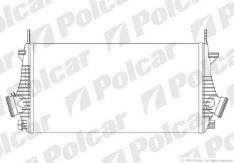 Купити 5520J8-1 Polcar - Радіатори повітря (Интеркулеры)