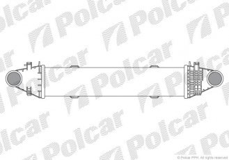Купити 5070J8-1 Polcar - Радіатори повітря (Интеркулеры)