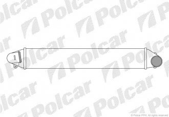 Купить 9550J8-2 Polcar - Интеркулер