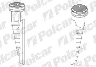 Купити 9548J85 Polcar - Радіатори повітря (Интеркулеры)