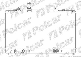 Купить 4519084 Polcar - Радиатор двигателя 6, 02-07