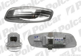 Купити 5724206E Polcar - Покажчик повороту боковий права сторона TYC в дзеркалі ECE PEUGEOT CITRO N (PJ)