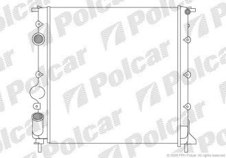 Купити 601508-2 Polcar - Радіатори охолодження