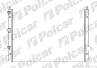 Радіатори охолодження 324008-2 Polcar фото 1