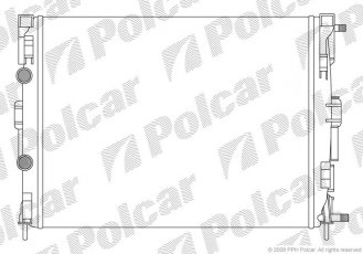 Радіатори охолодження 6012082 Polcar фото 1