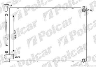 Купити 8061081K Polcar - Радіатори охолодження