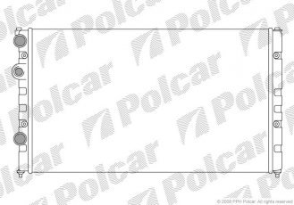 Радіатори охолодження 952408-8 Polcar фото 1
