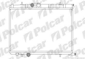 Купити 5723087 Polcar - Радіатори охолодження 545x380x18 A/P пайка КПП=M AC=  (+)  PEUGEOT 206 1124ccm TU1JP (P)