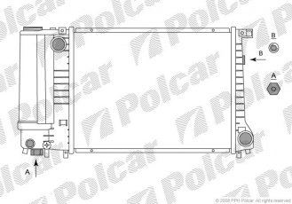Купити 2007081 Polcar - Радіатори охолодження 200708-1