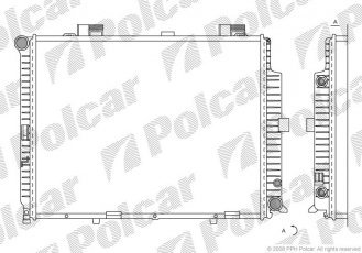 Купить 5015088 Polcar - Радиаторы охлаждения 501508-8