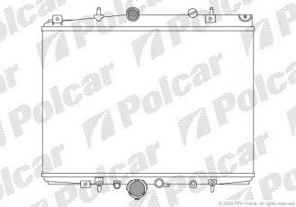Купить 2332087 Polcar - Радиаторы охлаждения 540x380x27 A/P пайка КПП=M AC=  (+/-)  CITROEN PEUGEOT (PJ)