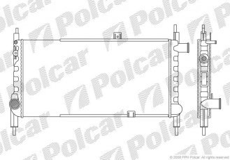 Купити 550508-1 Polcar - Радіатори охолодження