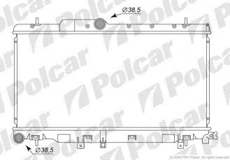 Радіатори охолодження 721208-2 Polcar фото 1