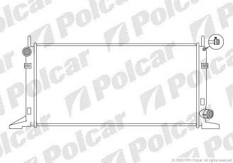 Купити 3204084 Polcar - Радіатори охолодження