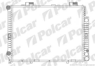 Радіатори охолодження 502108-2 Polcar фото 1