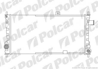 Радіатори охолодження 550408-3 Polcar фото 1