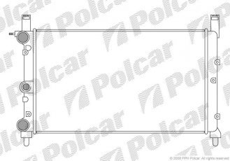 Радіатори охолодження 301608-1 Polcar фото 1