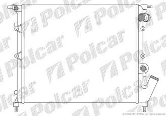 Радиаторы охлаждения 6031083 Polcar фото 1