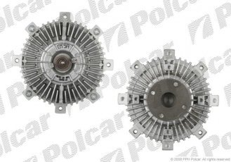 Купити SV6036 Polcar - Віско-зчеплення КПП=M/A AC=  (+/-)  HYUNDAI TOYOTA (PJ)  SV-6036