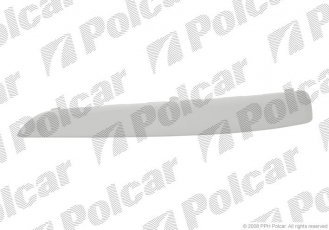 Купити 55610763 Polcar - Молдинг бампера ліва сторона грунтованая OPEL ZAFIRA 05.05-01.08 (PJ)