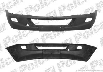 Купити 5065071J Polcar - Бампер передній чорний отв.для галогенов MERCEDES SPRINTER 209-524 07.06-  (PC)