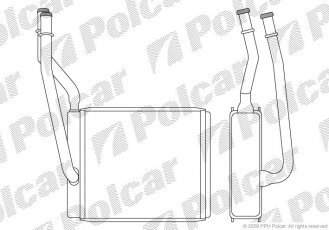 Купити 3201N8-1 Polcar - Радіатори обігріву