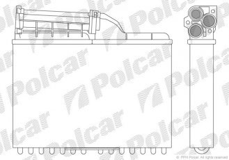 Купити 2015N8-3 Polcar - Радіатори обігріву