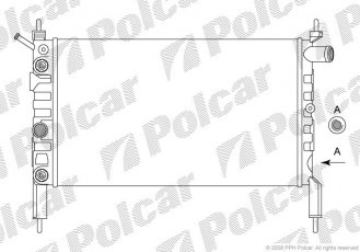 Купити 550708 Polcar - Радіатори охолодження
