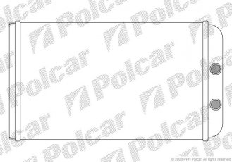 Радиаторы обогрева 5702N8-2 5702N82 Polcar фото 1