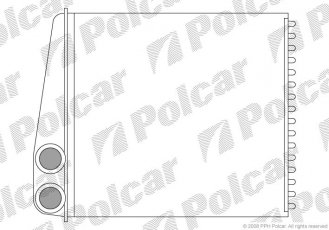 Купити 1331N81X Polcar - Радіатори обігріву